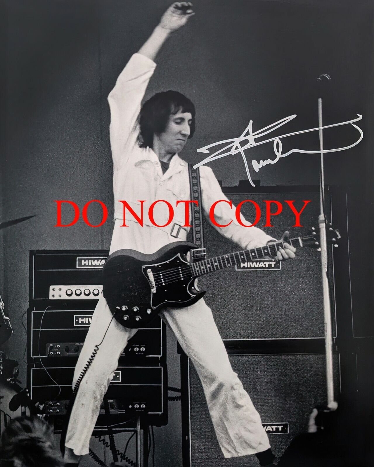 Pete Townshend - Autographed Signed 8x10 Photo Poster painting (The Who) Reprint