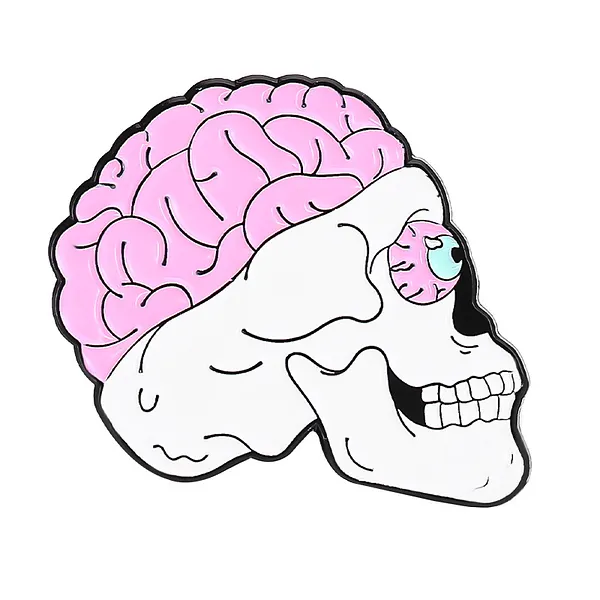 Foto del pin Cerebro Loco Feliz