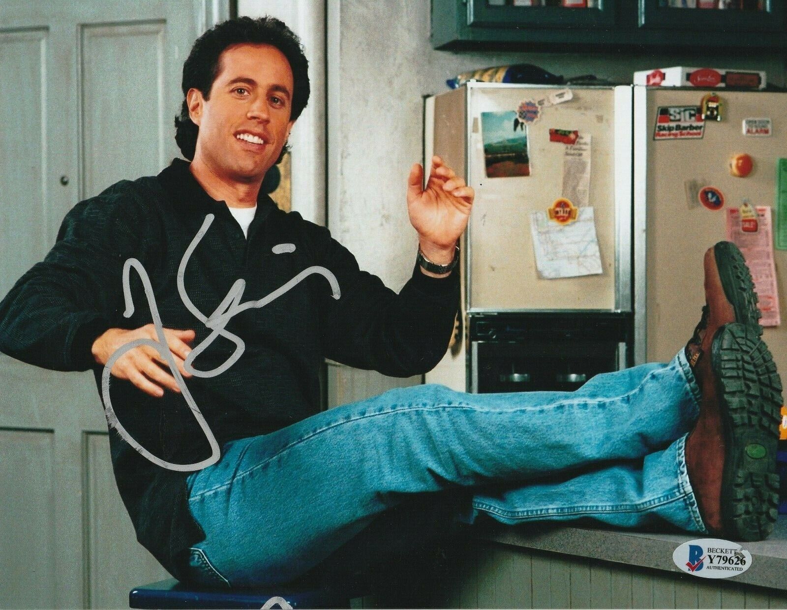 JERRY SEINFELD Signed 8x10 Photo Poster painting w/ Beckett COA (BAS)