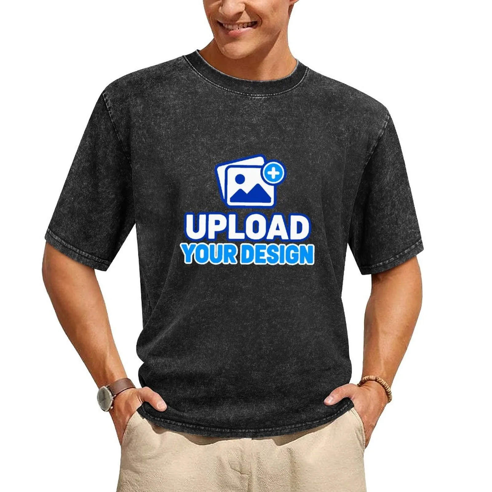 Men's Premium Vintage Washed Shoulderpads Short Sleeve T-shirt custom product view 9