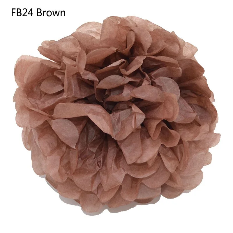 5PCS Handmade 6 (15CM) Tissue Paper Pom Poms Paper Flower Ball For Home Garden Party Wedding Birthday&Wedding Car Decoration