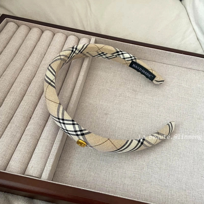 Elegant Retro Solid Color Cloth Hair Band