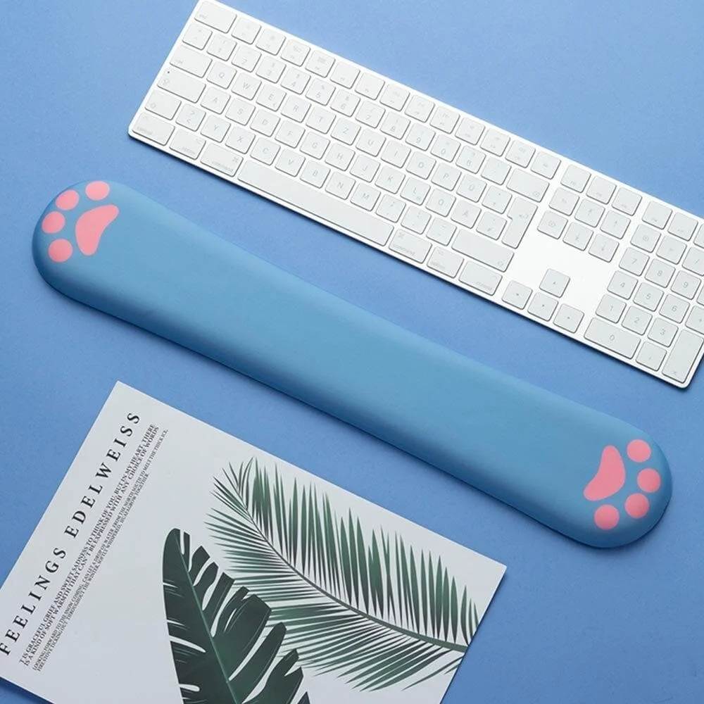 6 Colors Kawaii Cat Paws Silica Gel Wrist Support Desk Pad SP17347
