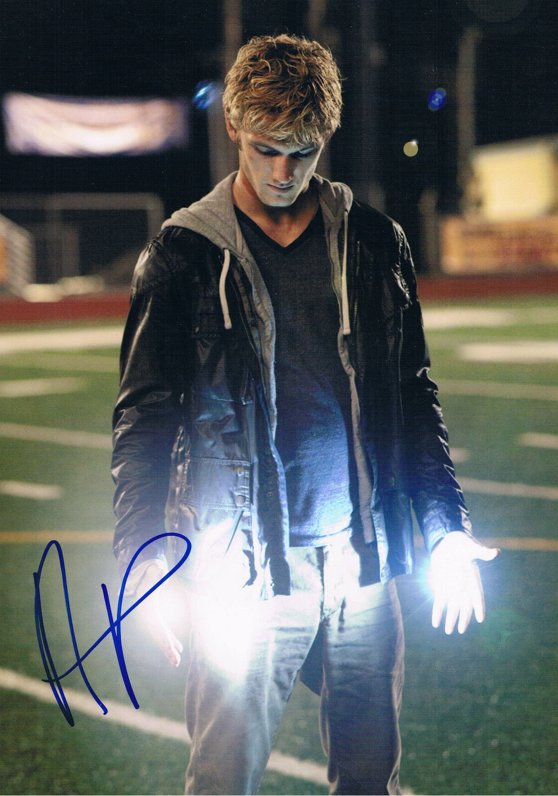 Alex Pettyfer 1990- genuine autograph Photo Poster painting 8x12 signed In Person I Am Number 4