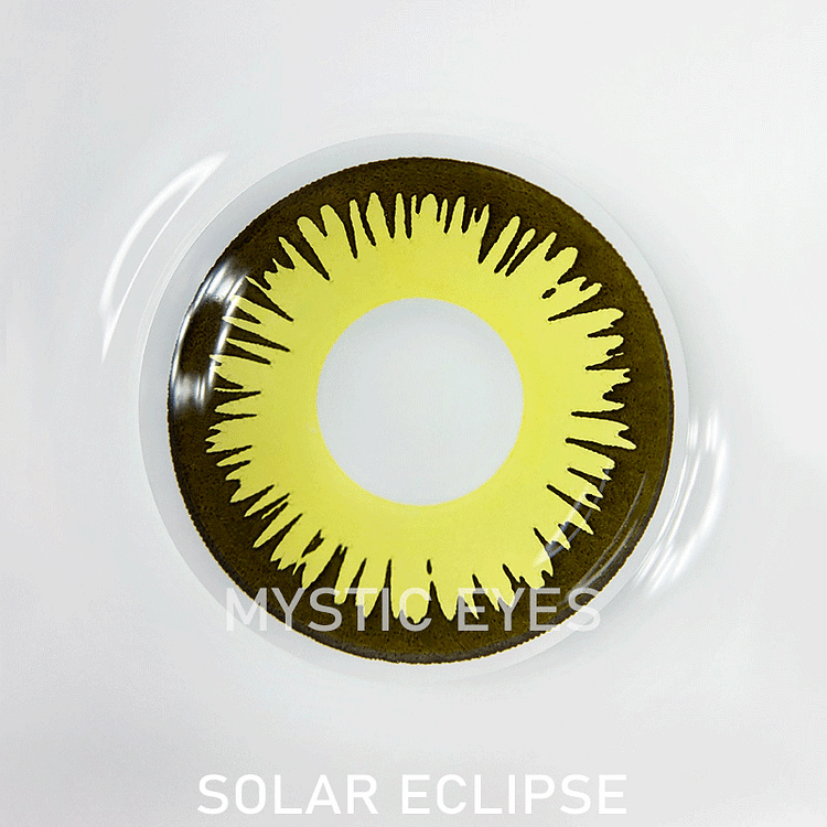 Solar Eclipse Contact Lenses