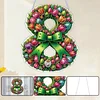 Easter 2D Flat DIY Hanging Diamond Art Ornament Home Window Pendant (Tulip)