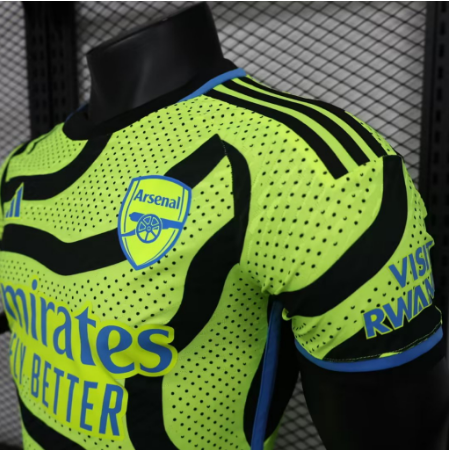 2023-2024 Arsenal Away Player Version Men's Football T-Shirt