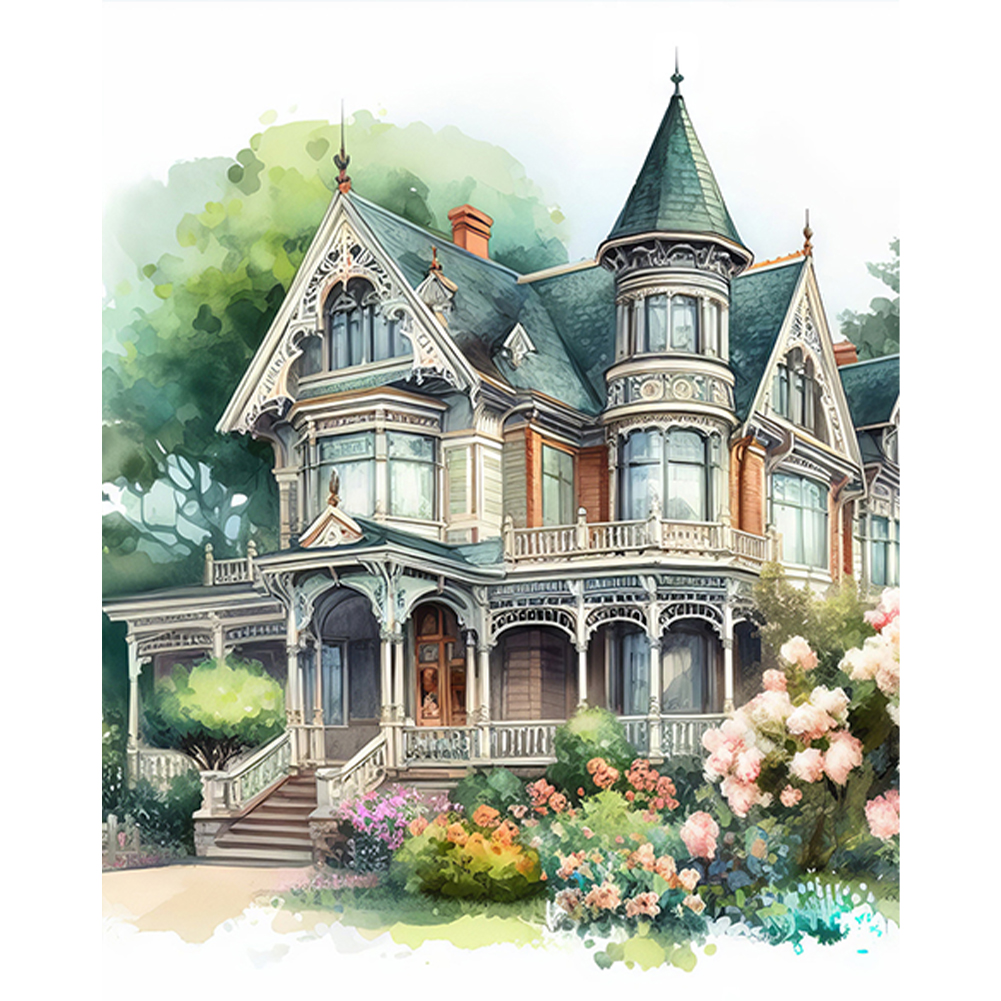 House-Paint by Numbers-30*40cm/40*50cm