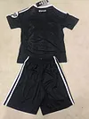 Joyfball 2025/2026 Kids Size Real Madrid Goalkeeper Black Football Shirt