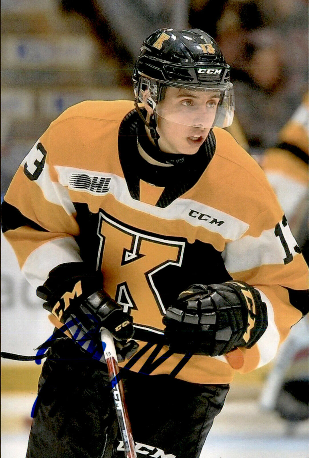 Francesco Arcuri SIGNED autographed 4x6 Photo Poster painting KINGSTON FRONTENACS DALLAS STARS