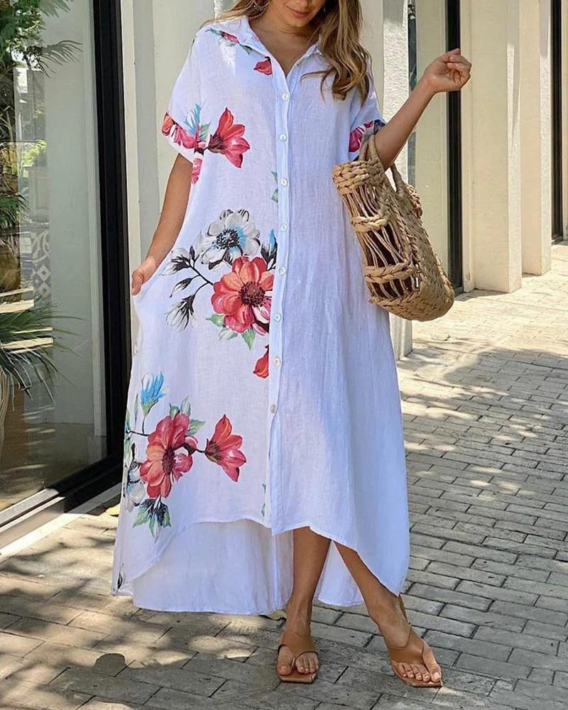 Women's Casual Printing Dress