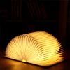 LED Wooden Book Lamp Children Reading light USB Bedside Table Lamp 3 Color Bedroom Art Decor Night Light for Kids Birthday Gift