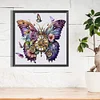 5D DIY Full Round Drill Diamond Painting Mechanical Butterfly Kit Decor 40x40cm