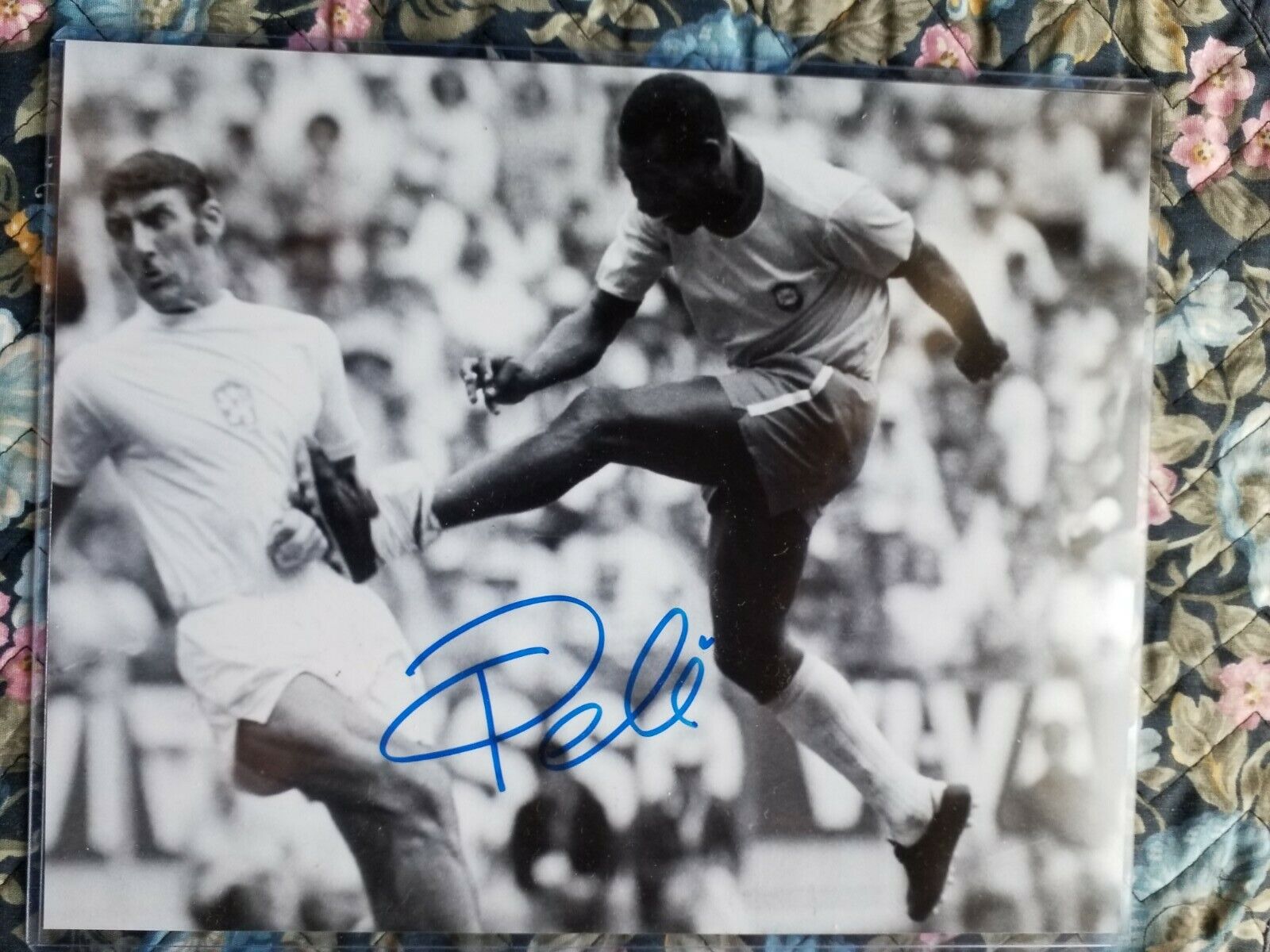 Pele - Soccer Great Authentic Signed Autographed 8x10 Photo Poster painting with COA