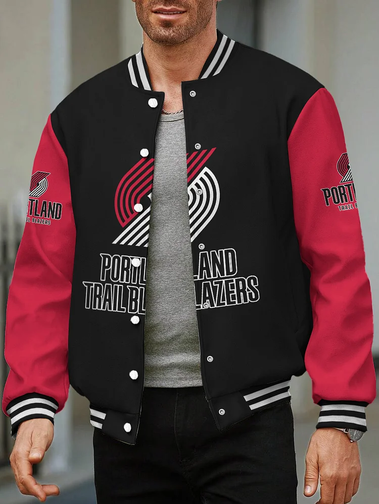Portland Trail Blazers Limited Edition Full-Snap Casual Jacket