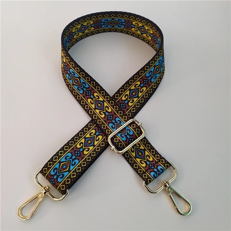 New Colorful Wide Shoulder Straps Purse Accessories Strap Adjustable Shoulder Messenger Bag Long Strap Replacement Burden Reduction Bag Strap