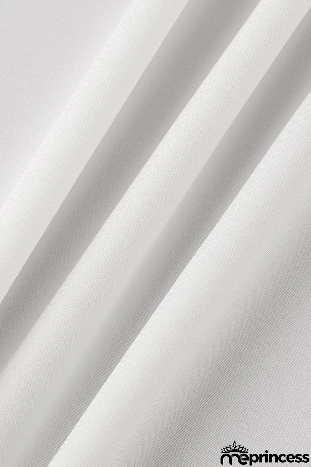 White Fashion Casual Solid Slit Turndown Collar Long Sleeve Shirt Dress