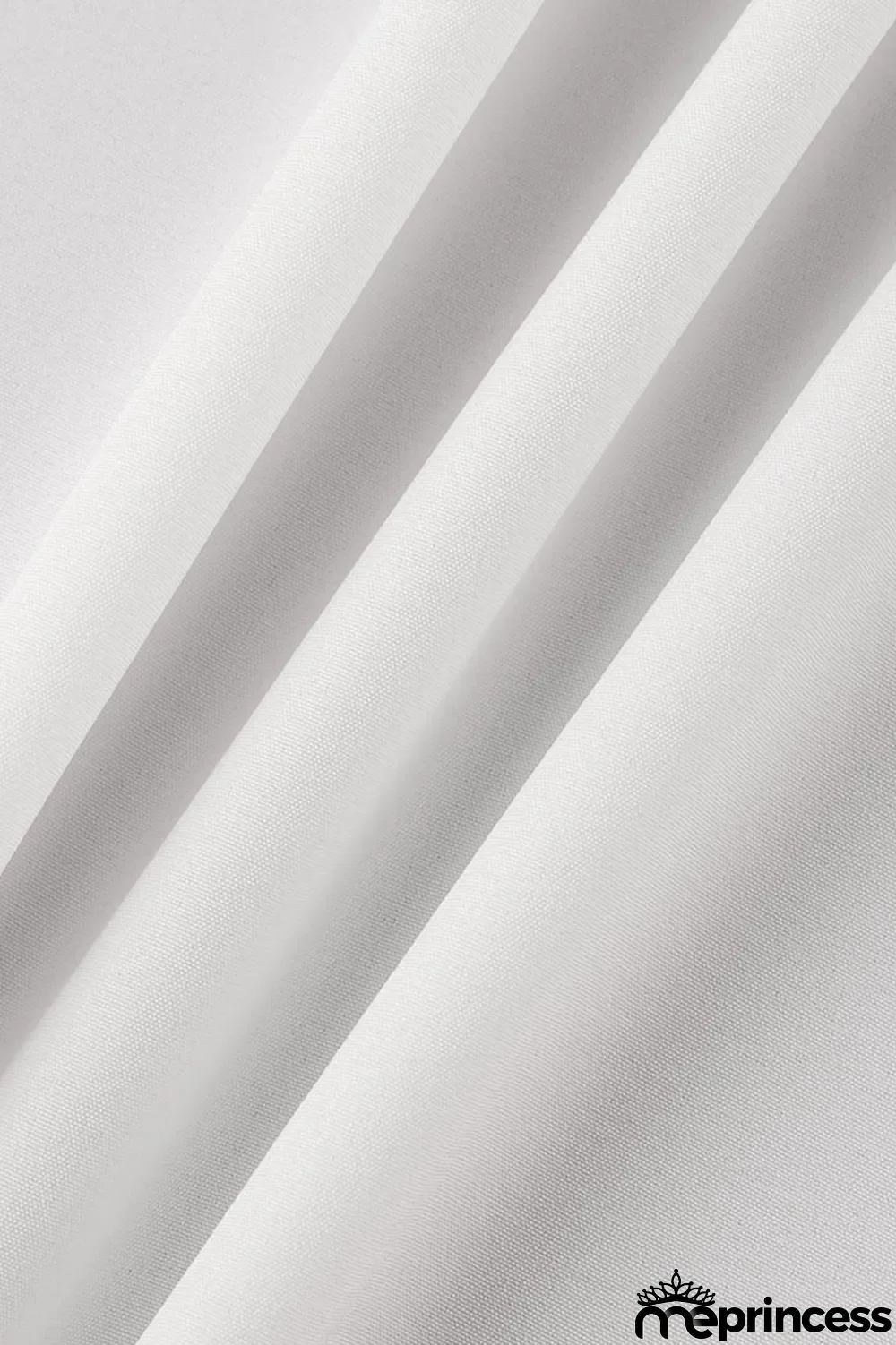 White Fashion Casual Solid Slit Turndown Collar Long Sleeve Shirt Dress