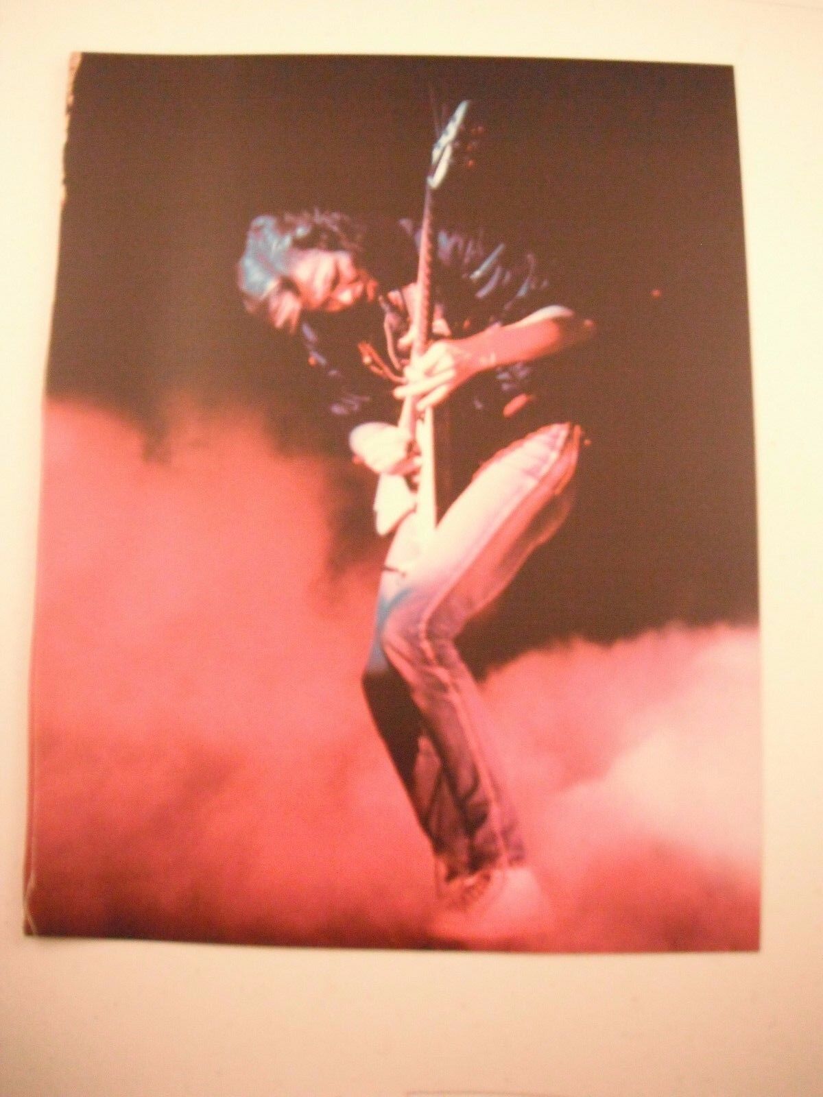 Michael Schenker Scorpions Guitarist 12x9 Coffee Table Book Photo Poster painting Page