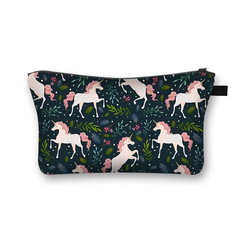 Polyester Cosmetic Bag - Pink Pony