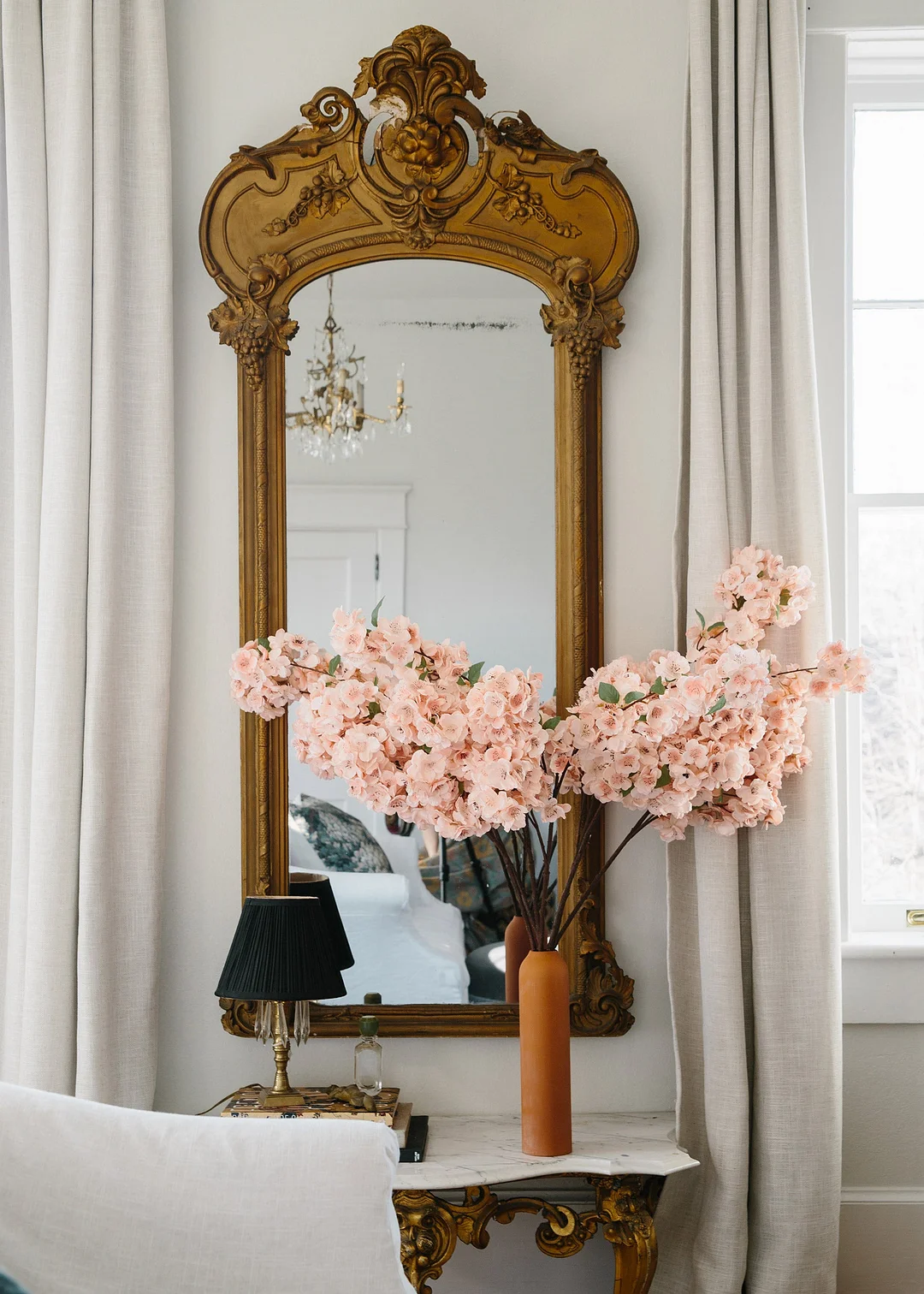 Artificial Cherry Blossom in Pink - 44"