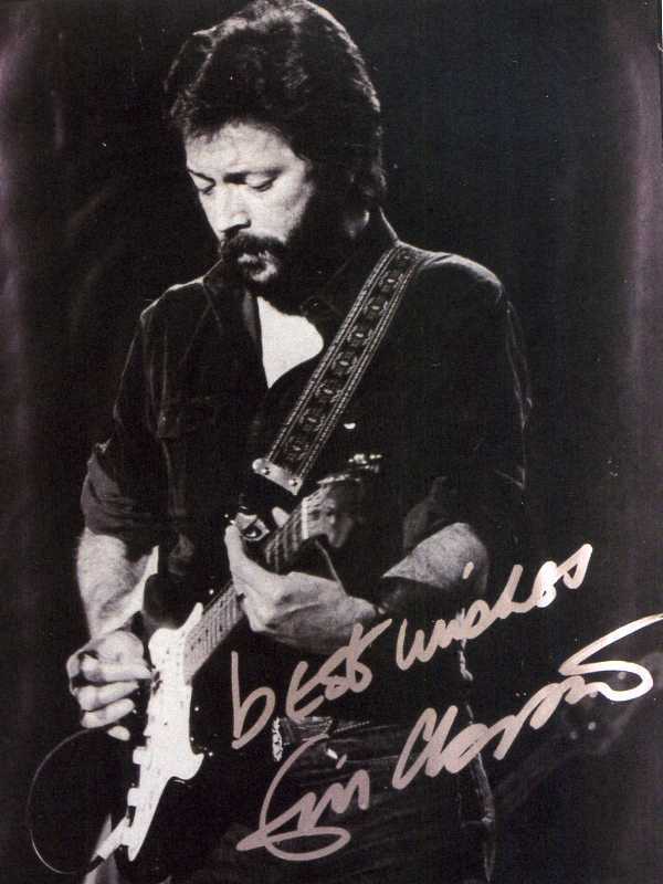 ERIC CLAPTON Signed Photo Poster paintinggraph - Rock Singer / Guitarist - preprint