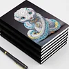 5D Diamond Mosaic Notebook 50 Pages DIY Partial Special Shaped Drill Journal A5 Chinese Zodiac Notebook Kit
