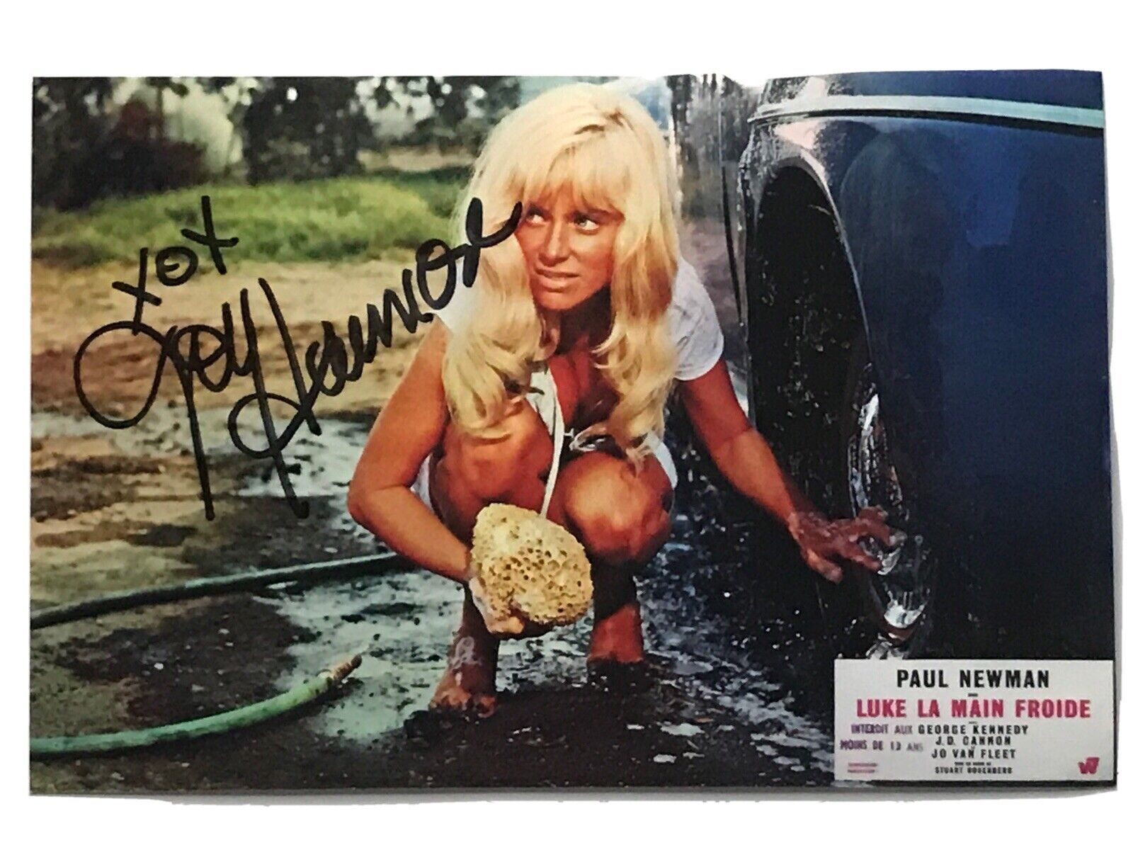 Joy Harmon AUTOGRAPHED Photo Poster painting Cool Hand Luke Will Pass JSA PSA BAS