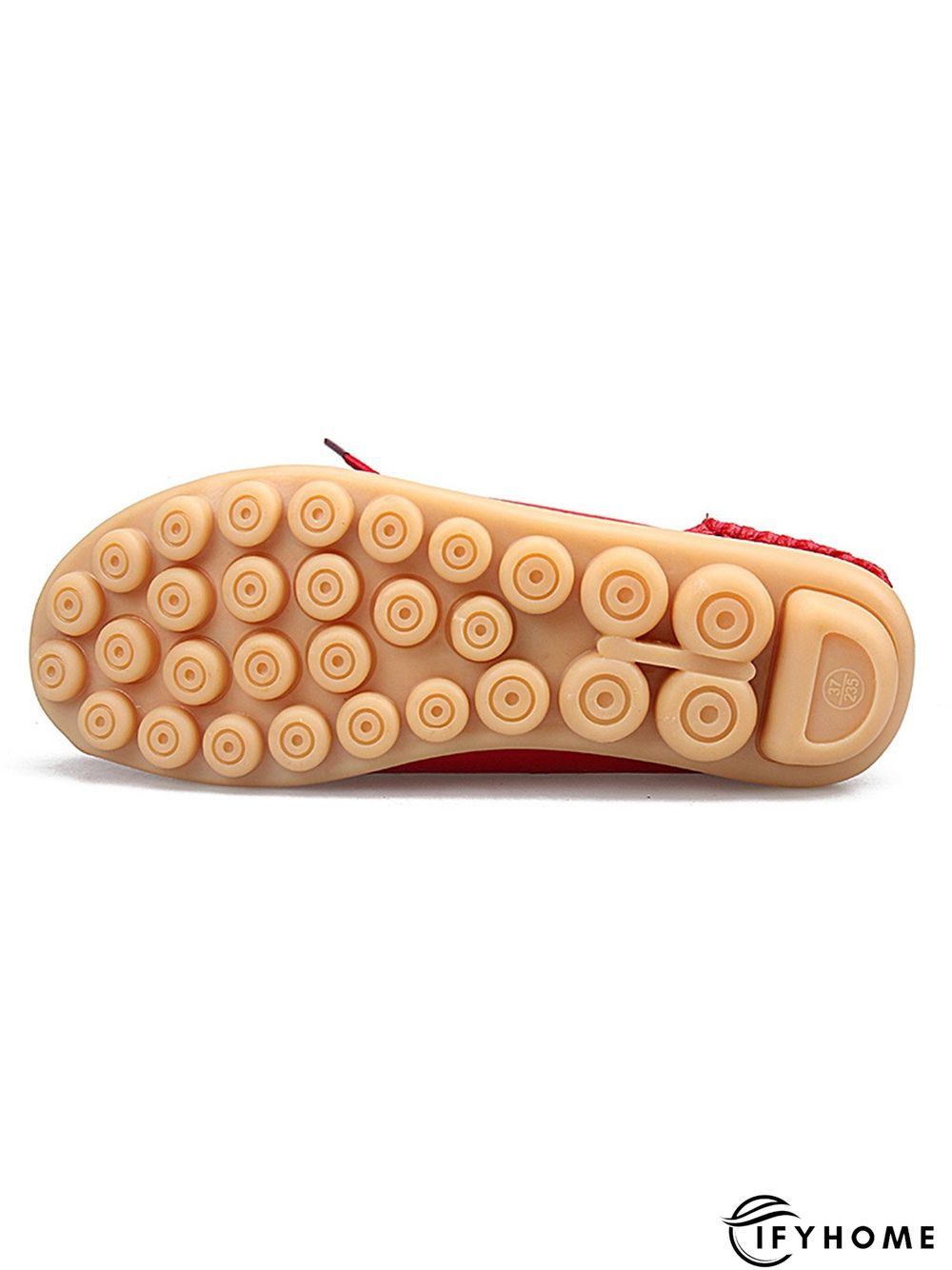 Cowhide Hollow Lace-up Portable Shoes | IFYHOME