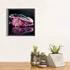 4pcs Diamond Painting -DIY Round Drill Pink Roadster