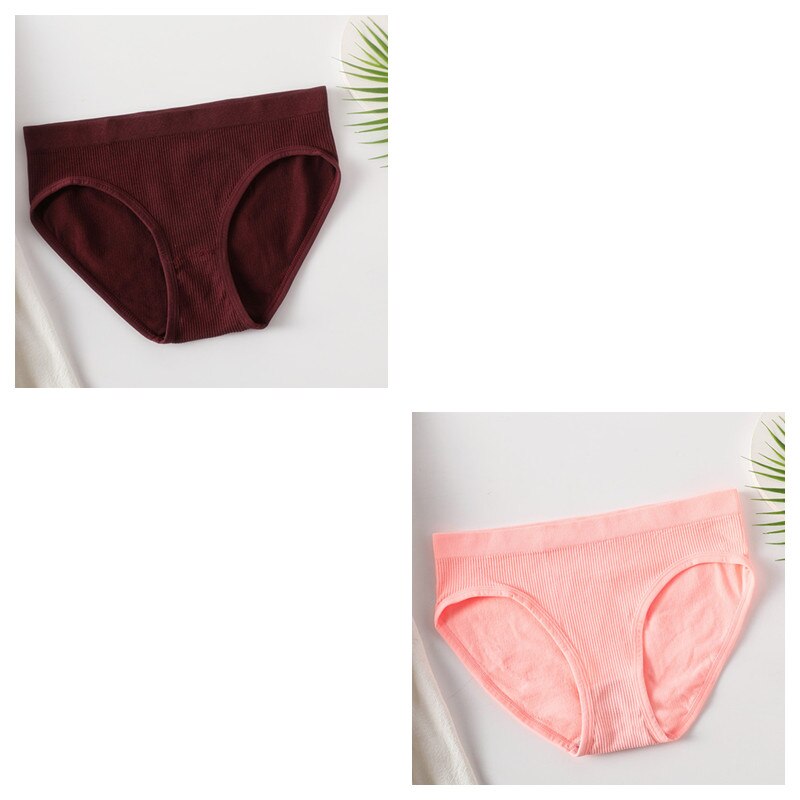 Ddmcloud Seamless Panties Women Briefs Comfy Sexy Underwear Female Underpants Fitness Sports Seamless Lingerie Ladies Low Rise Pantys
