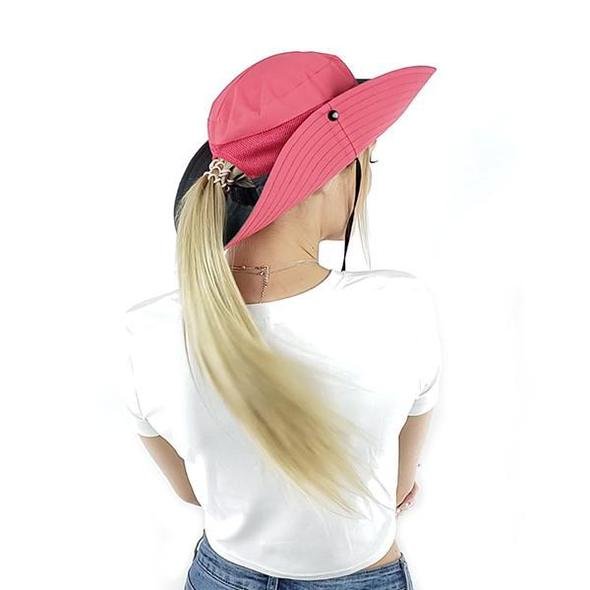 2022 SUMMER New UV Protection Ponytail Sun Hat
