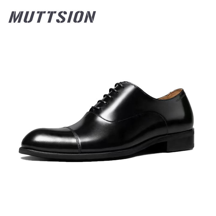 MUTTSION Three Joints Business Formal Oxford Handmade Groom Shoes MUTTSION.COM MUTTSION
