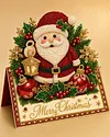 6pcs DIY Merry Chrismas Diamond Painting 3D Greeting Card