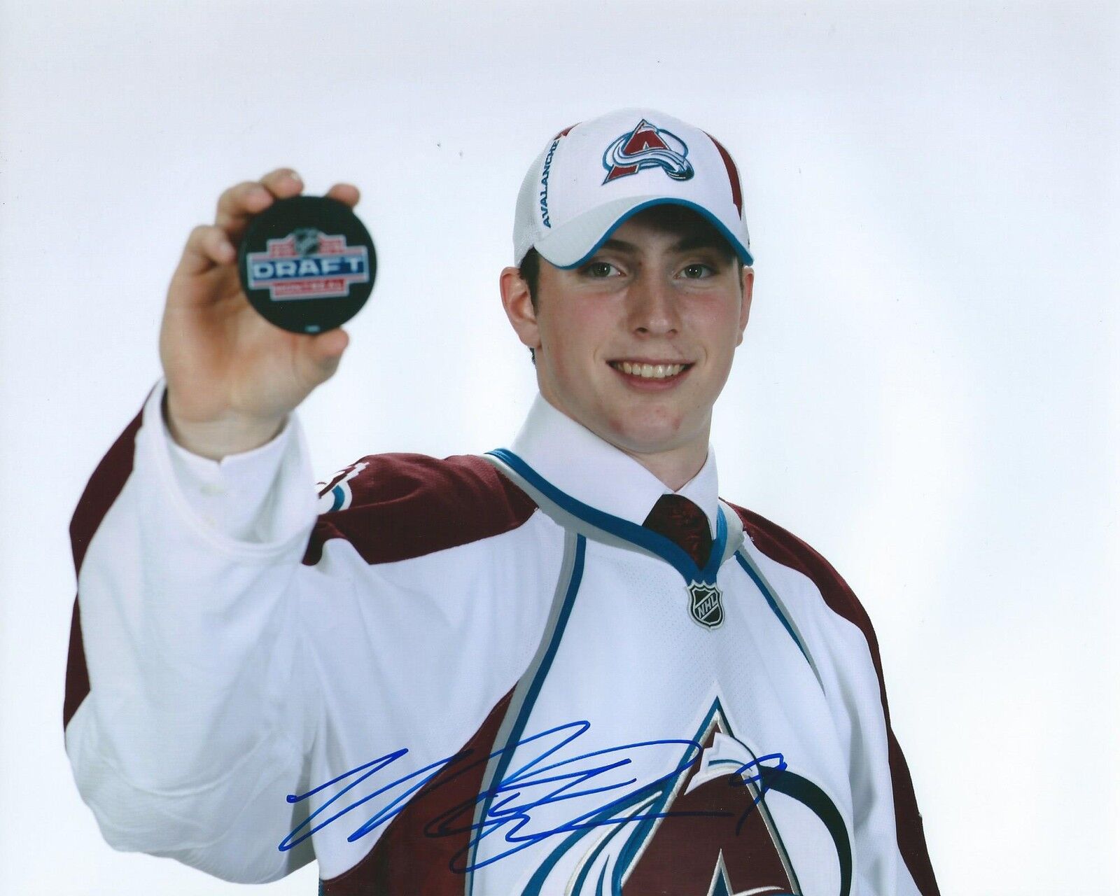 **GFA Colorado Avalanche *MATT DUCHENE* Signed 8x10 Photo Poster painting AD3 COA**