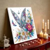 (Pre-Framed)Beauty-Special Shape Diamond Painting Kit(25x25cm)