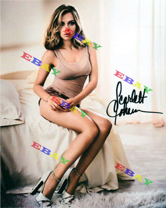 Scarlett Johansson Black Widow Lucy Avengers Autographed Signed Photo Poster painting Reprint