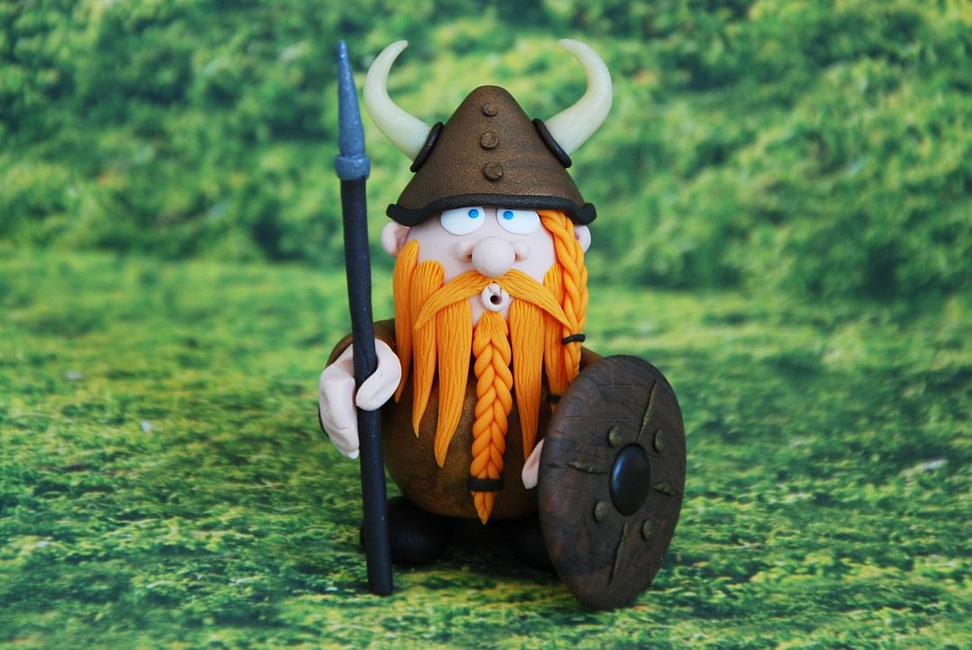 design toscano viking victor norse dwarf gnome statue