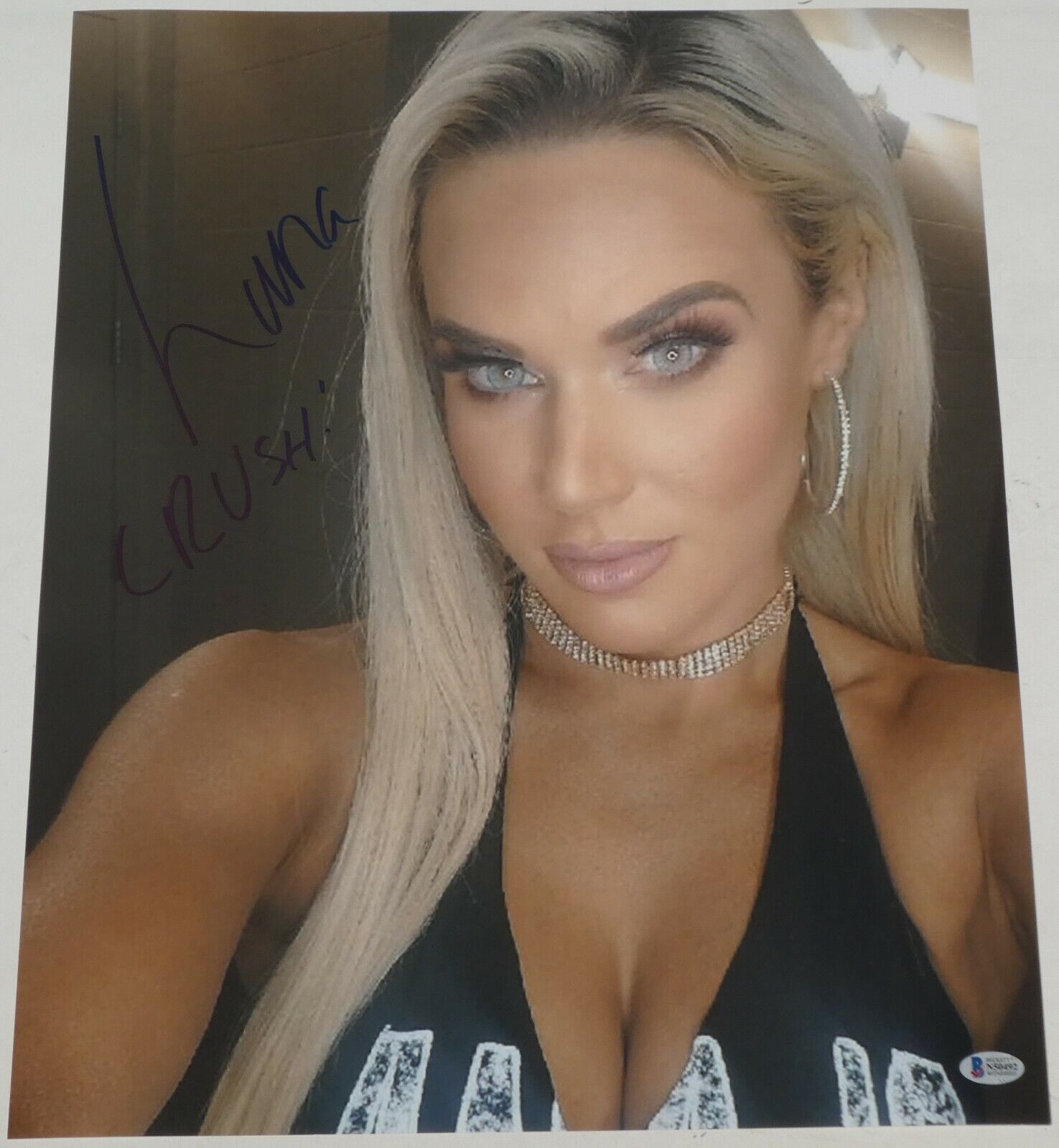 Lana Signed 16x20 Photo Poster painting BAS Beckett COA WWE Total Divas Picture Autograph Day 92