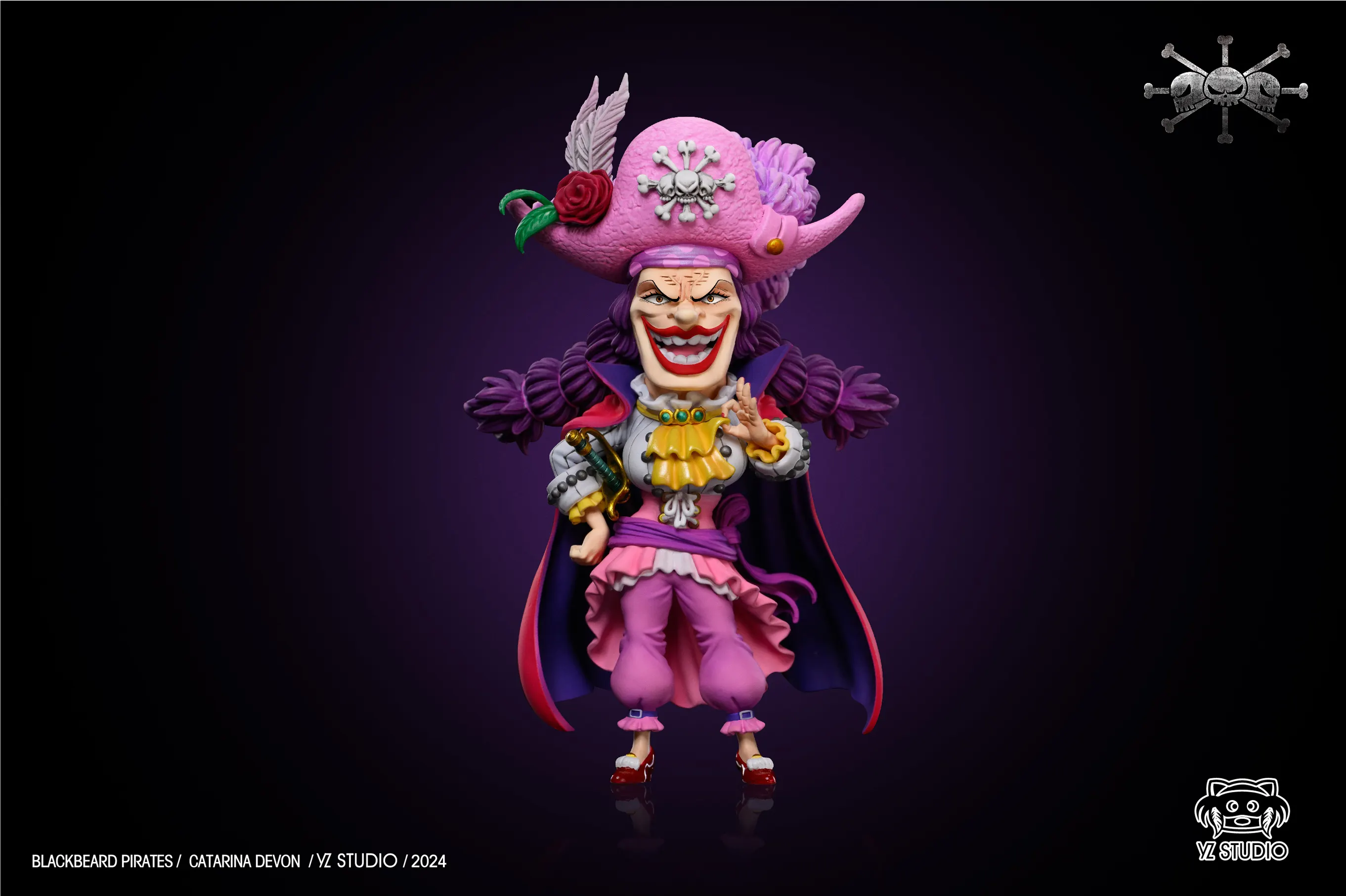 New World Blackbeard Pirates Series 004 Catarina Devon - ONE PIECE