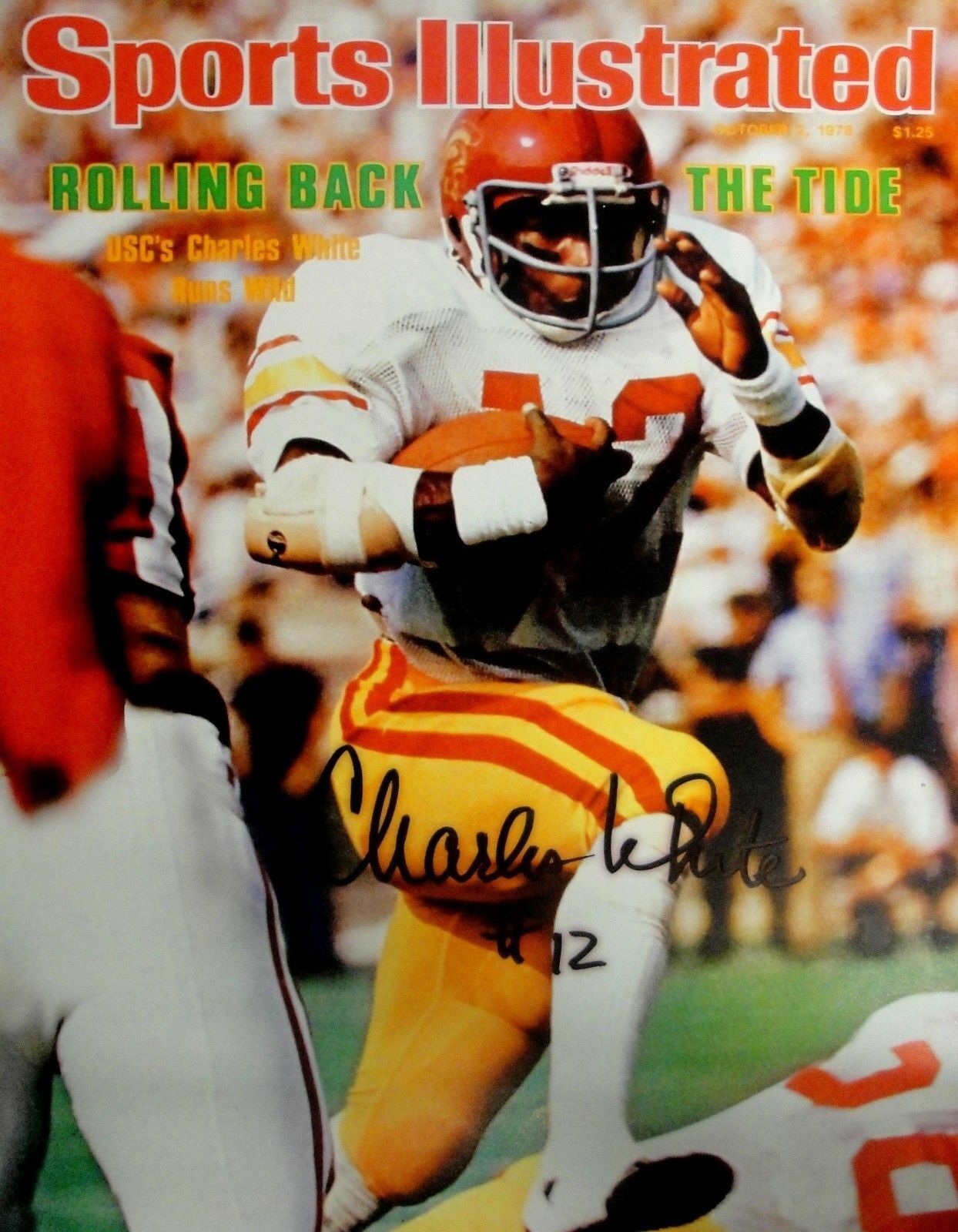 Charles White Hand Signed Autographed 16x20 Photo Poster painting Sports Illustrated Heisman #32