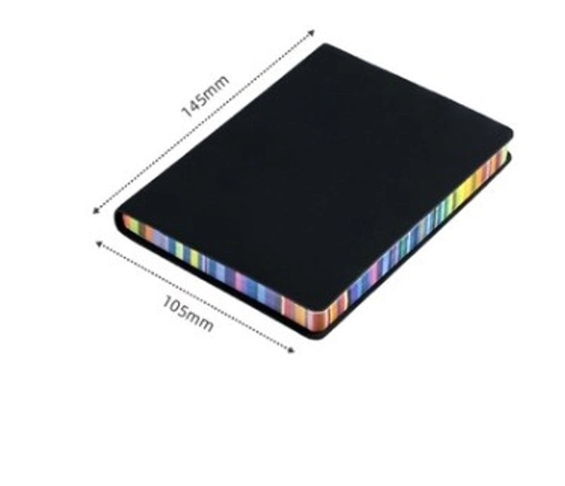1 Piece Multicolor Learning School Pu Leather Paper Casual Vacation Notebook