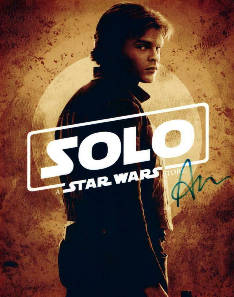 Alden Ehrenreich Autographed Signed 8x10 Photo Poster painting ( Star Wars ) REPRINT