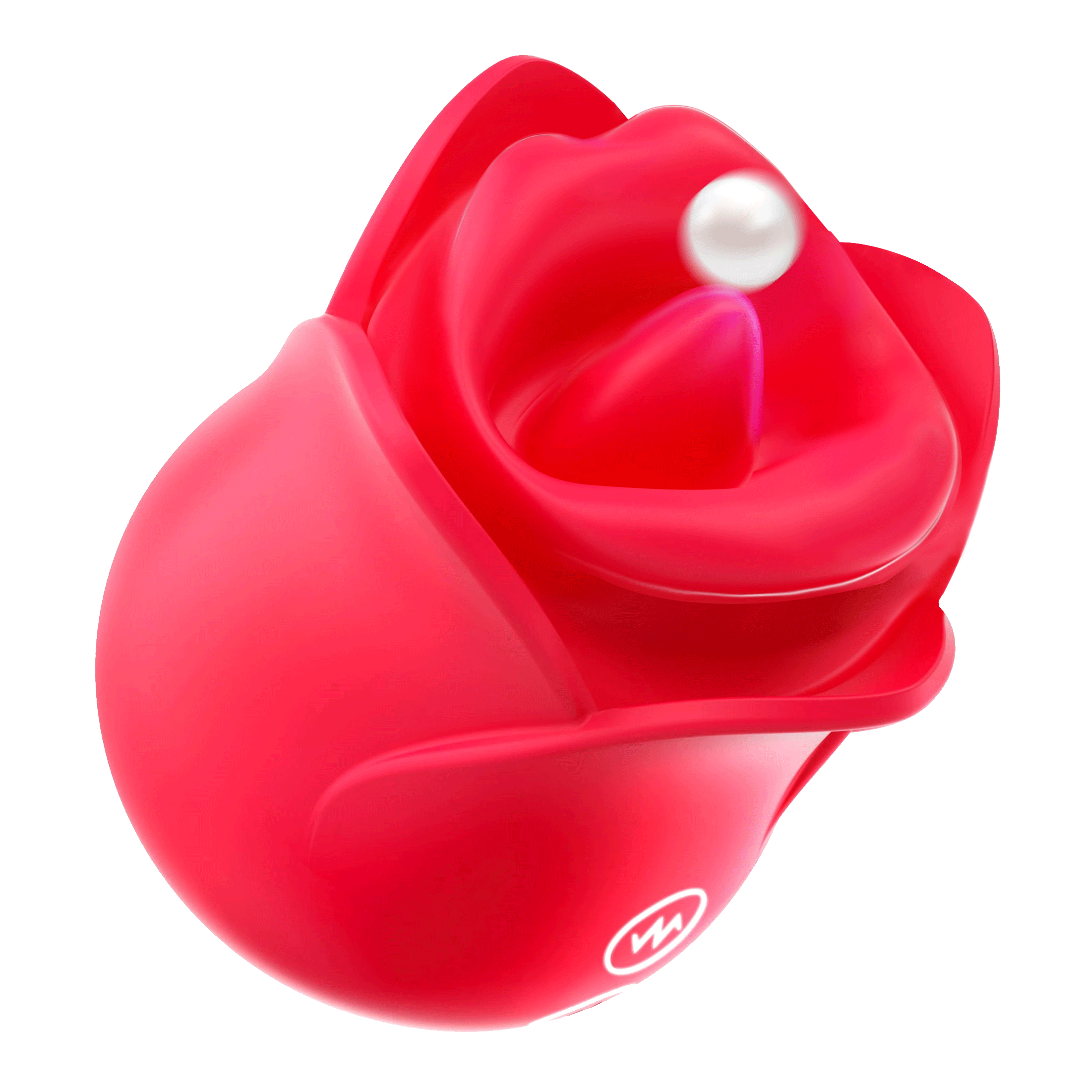 Upgraded Lip Kissing And Tongue Tapping Rose Vibrator For Women - Rose Toy