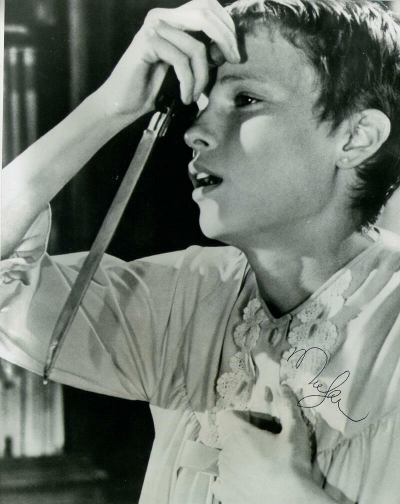 MIA FARROW SIGNED AUTOGRAPH 8X10 Photo Poster painting - ROSEMARY'S BABY BEAUTY, WOODY ALLEN