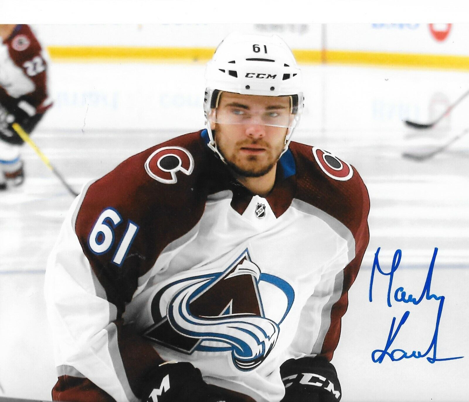 Martin Kaut signed Colorado Avalanche 8x10 Photo Poster painting autographed Avs Proof 2