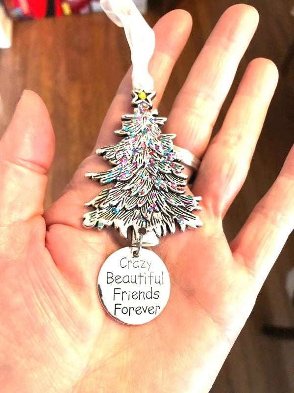 New Product Christmas Decoration Vintage Theme Christmas Party Hanging Decoration Supplies Farm Theme Vintage