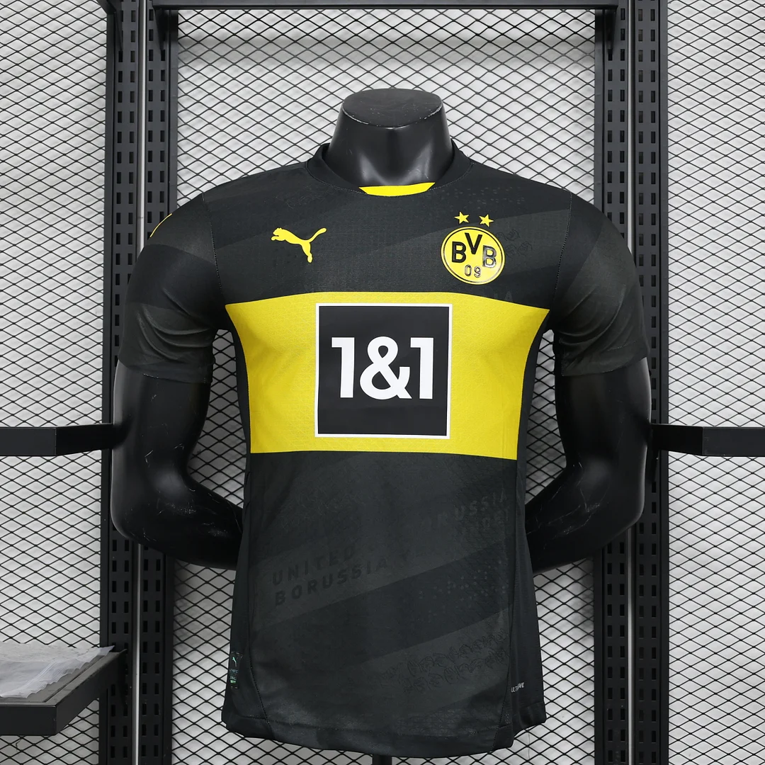 24/25 Dortmund Away Player Version Football T-Shirt Thai Quality
