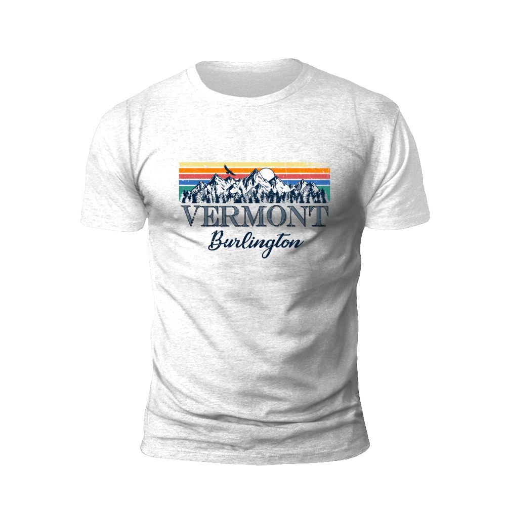 Vermont Vibes: Explore Burlington T-shirt