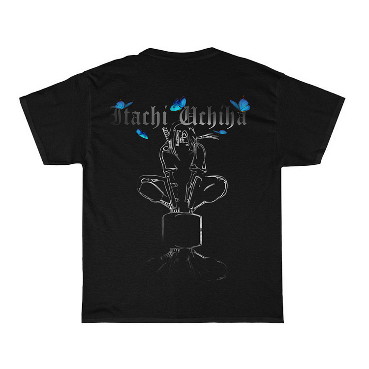 "I.U. X Blue Butterflies -  T-Shirt